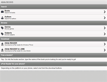 Tablet Screenshot of m.albite.org